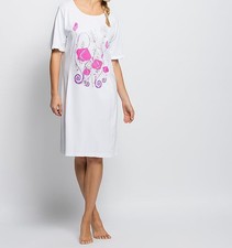 Nachthemd weiss M Damen