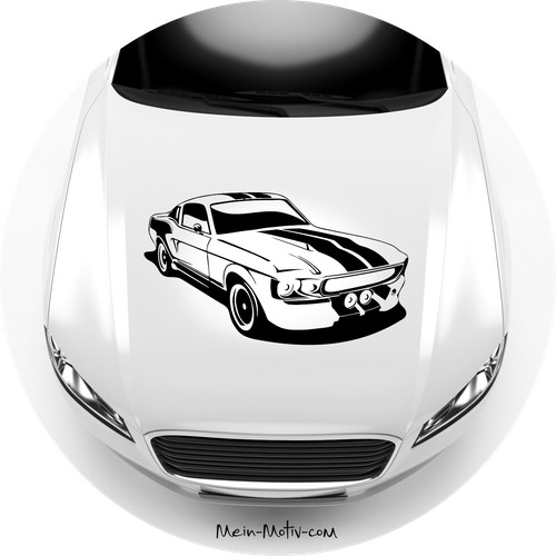 Autoaufkleber ford mustang - ford,