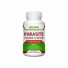 Parasite Detox Körperreinigung Komplex Anti-Parasiten Reinigungskapseln 60pcs