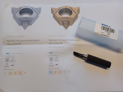 Wnt gewindedrehhalter sir - gewindedrehhalter,