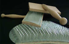 1 Paar Handkarden Karden Wolle kämmen Wollkämme kardieren spinnen 49 ppi