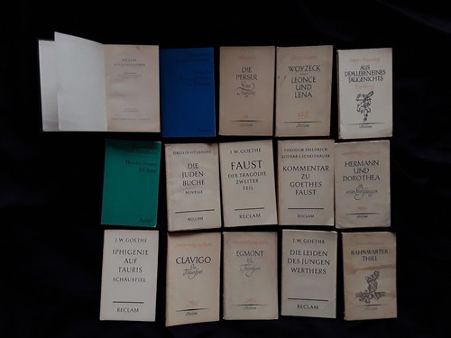 Reclam hefte 1 - hefte, +