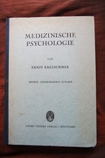Medizinische Psychologie  Ernst Kretschmer  - 9 Auflage 1947 Gebunden