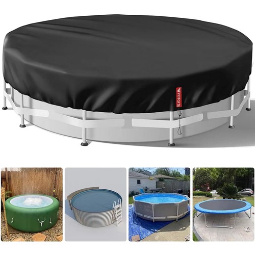 Poolabdeckung rund 550cm 420d - rund, 550cm,