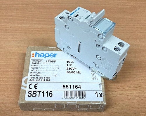 Hager sbt116 ausschalter 16a - ausschalter,
