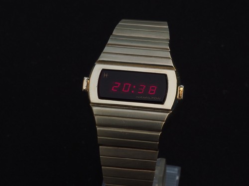 Vintage 1974 hamilton pulsar - vintage,