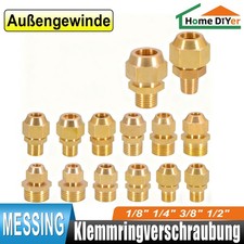 1/8"1/4"3/8"1/2" Außengewinde
