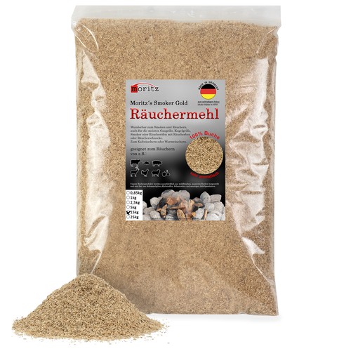 15kg räuchermehl buche fein - 15kg,