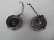 Blindkupplung C Verschluss mit Kette 2 Stück