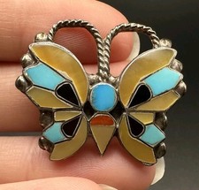 Zuni Schmetterling Brosche
