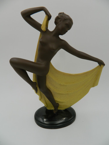 Goldscheider art déco figur - déco,