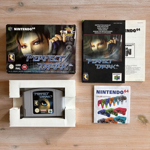 Perfect dark nintendo n64 - nintendo, 64