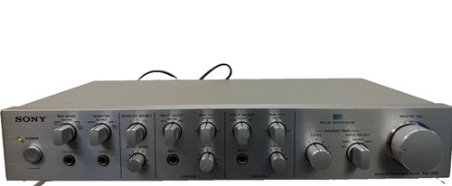 Sony 555 vintage - mx-555, microphone