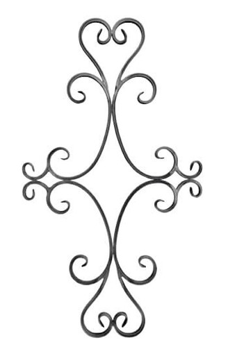 Schmiedeeisen ornament eisen - schmiedeeisen,