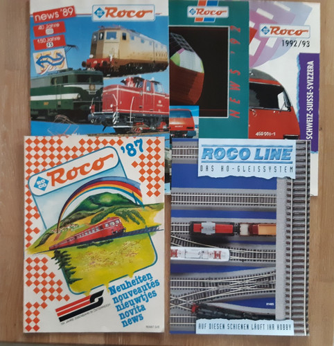 Roco modellbahn kataloge news - ,