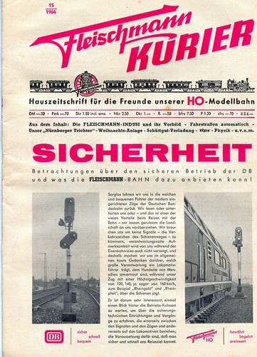 Fleischmann kurier heft - fleischmann, nr