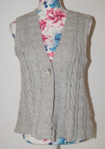 Graue strickweste h m - strickweste, h&m