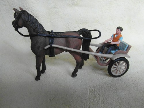Schleich pferd kutsche figur - pferd,