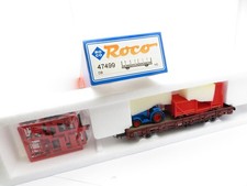 349HO - Roco H0 47499 k - Rungenwagen mit Beladung Circus Williams - top in OVP