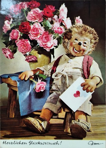 Postkarte mecki mf1 - mecki,