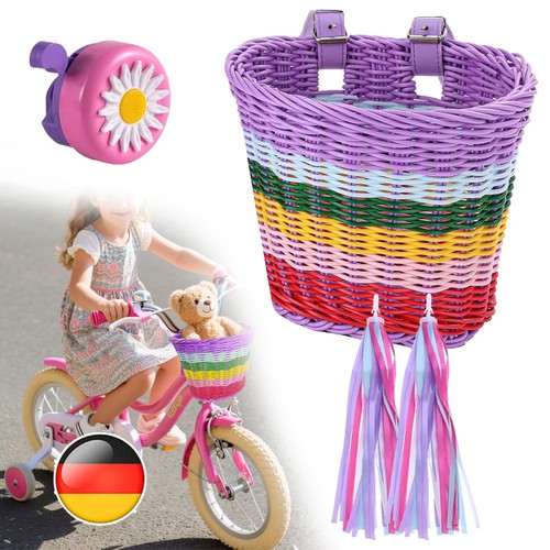 Set kinder fahrradkorb vorne - set,
