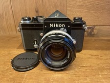 S/N707xxxx : Near Mint Nikon F Eyelevel Schwarze Filmkamera Nikkor SC 50mm F/1.4