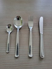 Besteck Set 4 tlg. Alu  DDR