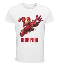 Marvel Iron Man Tony Stark Avengers T-Shirt Spiele Superhelden Film Geschenkkarten
