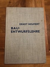 Bau-Entwurfslehre, Ernst Neufert, 1950