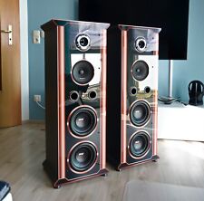1 Paar High End HiFi 3-Wege Standlautsprecher DJP Design Boxen!