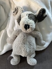 Sigikid Moonshine Gang Ralley Jack Hund Plüsch Stofftier 38cm Grau Braun Vintage