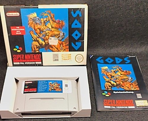 Gods - (super, nintendo