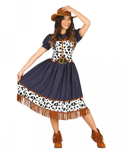 Cowgirl damenkostüm für - cowgirl,