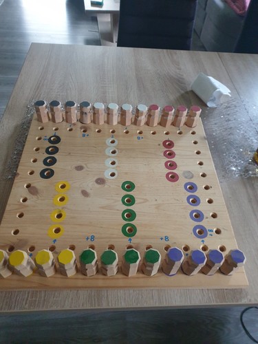 Ludo spiel handarbeit für - ludo,,