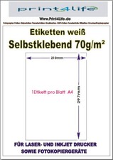 Etiketten klebepapier din - etiketten,