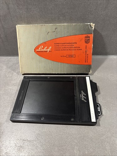 Linhof super planfilmkassette - linhof,