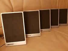 Medion Lautsprecher Boxen Set  Dolby Surround EXTREM FLACH Metal