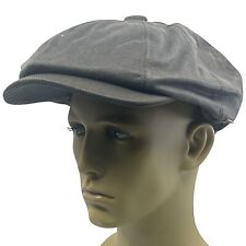 Herren Wachsmütze Mütze Peaky Blinders Zeitungsjunge Gatsby regenfest grau flach BakerBoy