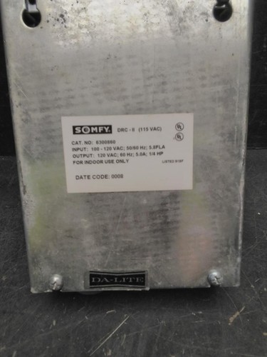 Somfy drc cat no - cat,
