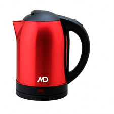 Edelstahl Wasserkocher 1,8 L Doppelwandig Kabellos Teekocher  Warmhalter