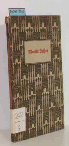 Martin luther eine ausw aus - martin, ausw.