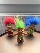 Vintage Troll 90 er Trolle 3 Stück Retro Gnom Trollz