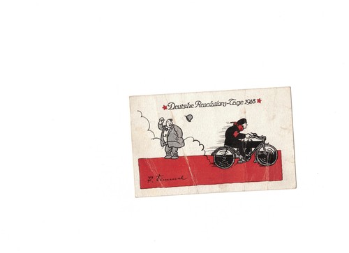 Deutsche revolutionstage - ak,
