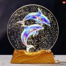 Glasgravierter bunter