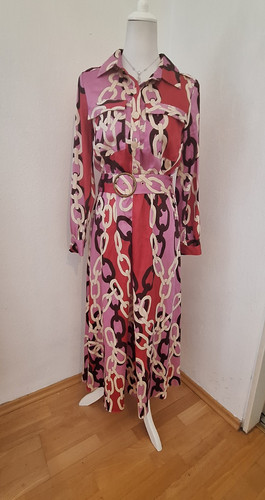 Zara hemdblusenkleid midi - hemdblusenkleid,