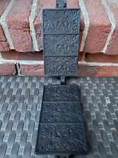 Mustad Goro Waffeleisen Gusseisen Alt