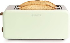 CREATE TOAST RETRO XL Toaster pastellgrün 6 Leistungsstufen 2 Schlitze