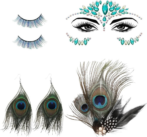 Stück pfau kostüm damen - kostüm,