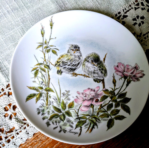 Vintage wandteller alka kunst - alka,