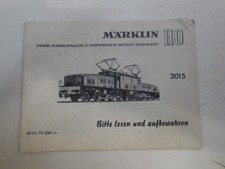 A Märklin  Anleitung
